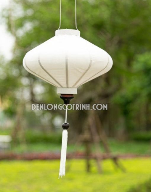 Đèn Lồng Vải Lụa Tơ Tằm Kiểu Đĩa Bay