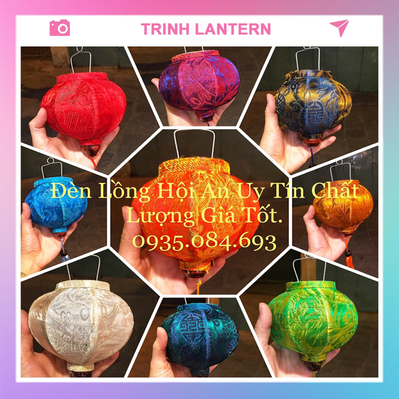 Đèn lồng Hội An mini tròn chống nước